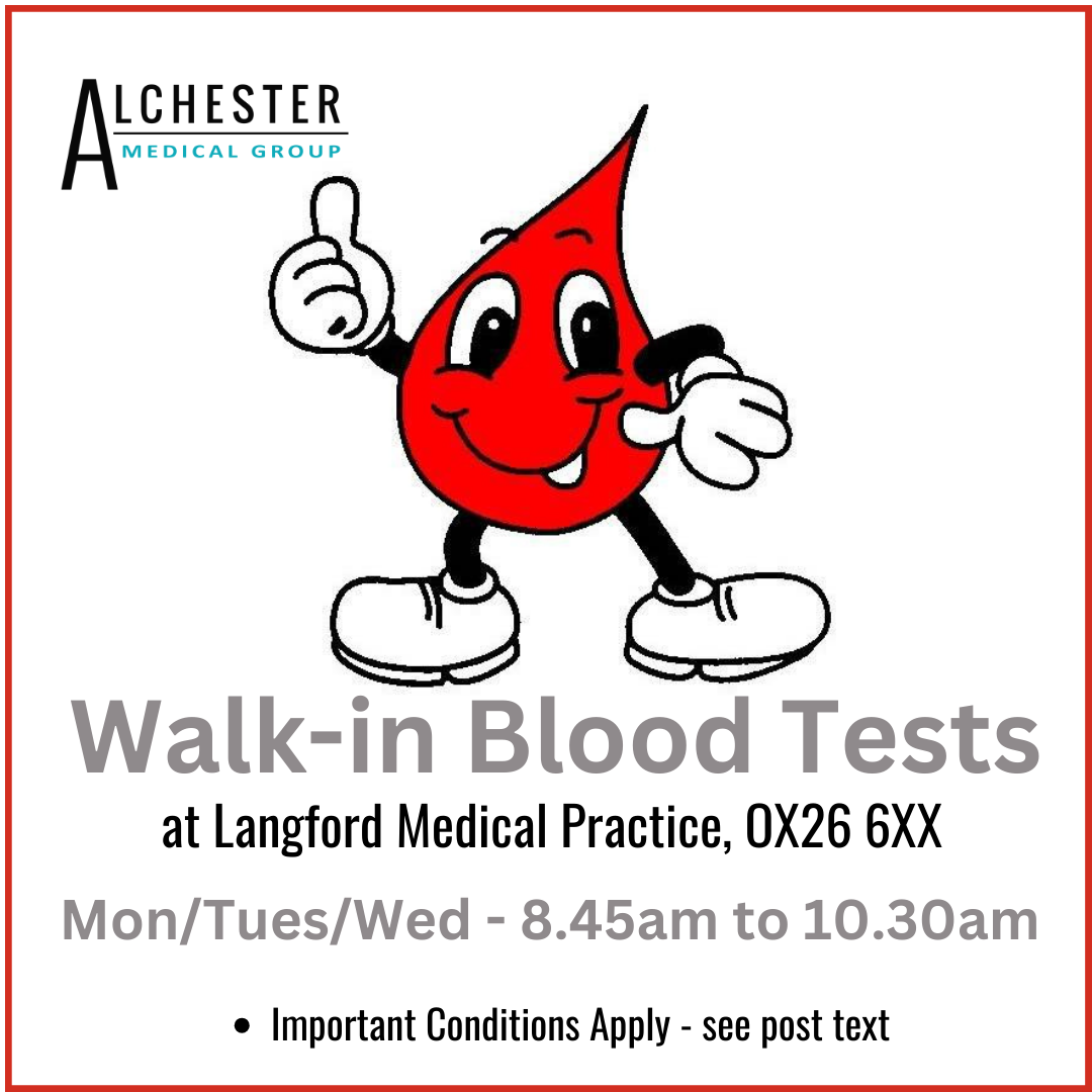 Walkin Blood Test Clinics